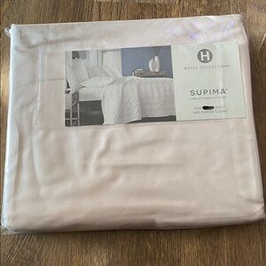 Hotel Collection Supima Fitted Sheet - Light Pink